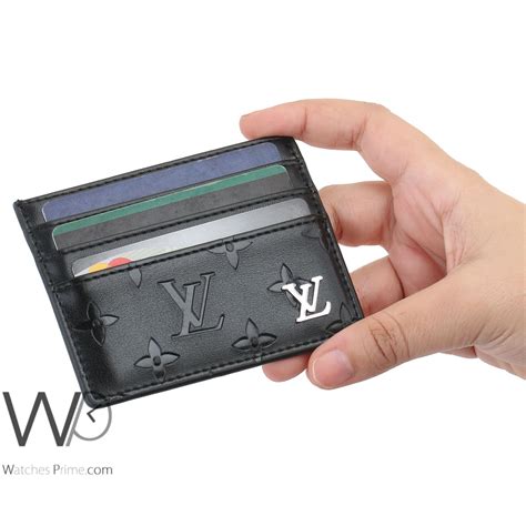 lv card holder mens